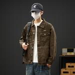 Джинсовая куртка унисекс Jeep, хаки - фото 21