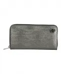 Кожаный кошелек Diesel, серый - фото