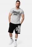 Мужские шорты обычного кроя ACTIVE BASIC SHORTS TAPOUT, черно-белый - фото 4