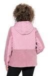 Толстовка с капюшоном на молнии Ulla Popken, Rose - фото 3