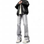 Джинсы унисекс без тематики, дымчато-серые - фото 5