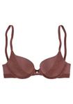 Бюстгальтер пуш-ап s.Oliver, темно-коричневый - фото