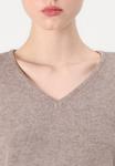 Джемпер VILA VIRIL L/S V-NECK TOP, Brown - фото 6