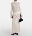 Низкая макси-юбка Toteme, Snow - фото 2