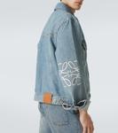 Джинсовая куртка Anagram Loewe, Mid Blue Denim - фото 6