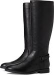 Ботинки VIONIC Women's Rochelle Zip Tall Boots, Black Tumbled Leather - фото