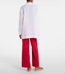 Льняная рубашка Varese S Max Mara, белый - фото 3