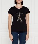 Футболка Liu Jo Slim Fit, черный - фото