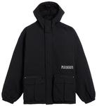 Куртка с капюшоном Pleasures Run, черная - фото