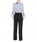 Брюки из мохера и шерсти Prada, черный - фото 3