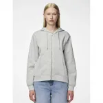 Толстовка Pieces Chilli full zip, серый - фото