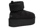 Ботинки женские UGG Classic Mini на платформе, черный - фото 4