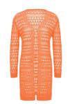 Вязаный кардиган ebeeza Knit Cardigan, оранжевый - фото