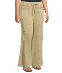 Брюки XCVI Rizal Wide Leg, Distress Wash Biscuit - фото 2