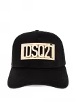 Бейсболка с логотипом Dsquared2, черный - фото