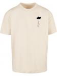 Футболка Love In The Air Heavy Oversize Tee Merchcode, бежевый - фото