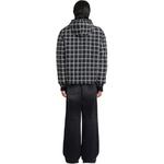 Худи с клетчатым принтом MARNI, черный - фото 5