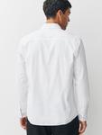Рубашка Slim Fit на пуговицах Next, белый - фото 3