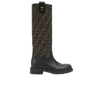 Ботинки Fendi Wmns Filo Boot FF Motif - Brown, коричневый - фото