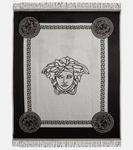 Плед Greca Key и Medusa Versace Home, Black - фото 6