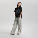 Lee Джинсы Women's Light Gray Moderate Wide Leg - фото 4