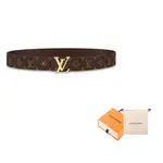 Мужской ремень Louis Vuitton, коричневый - фото 6