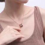 Mini Pop H Подвеска Noir HERMES, розовый золотой - фото 12