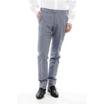 Хлопковые брюки LEADER Corneliani, Gray - фото