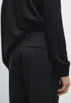 Элегантные брюки Massimo Dutti, Black - фото 4
