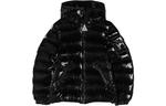 FW22 Детская пуховая куртка Moncler черная - фото