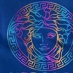 Мужская толстовка VERSACE, синий - фото 5