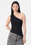Топ BARE ONE SHOULDER Hollister Co., черный - фото 4