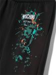 Moschino Kids спортивные шорты с логотипом, черный - фото 3