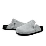 Сабо с закрытым носком унисекс New Korea, хаки - фото 55