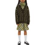 Детский свитер Burberry, Темный хаки зеленый - фото 5