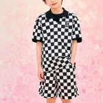 Детская рубашка с кубинским воротником Moderate MLB, черный - фото 6