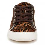 Кроссовки на шнуровке Morrison от Naturalizer, кожа с принтом "гепард" - фото 3