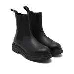 Кожаные ботильоны с подушками Marella, черный - фото 2