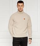 Свитер из шерсти Kenzo BOKE FLOWER Comfort fit, бежевый - фото 3