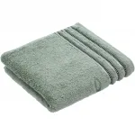 Полотенца Cult de Luxe с блестящей каймой Vossen, Soft green - фото