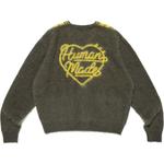 Кардиган на молнии HUMAN MADE, фиолетовый - фото 5