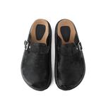 Сабо с закрытым носком унисекс Hanqiaoriji, черный - фото 3