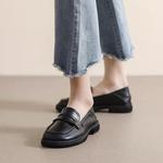 Лоферы женские черные Warrior - фото 7