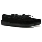 Мужские тапочки Mankato Trapper II Minnetonka Moccasin, черный - фото