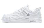 Кроссовки WARRIOR Skateboarding Shoes Men Low-top White, белый - фото