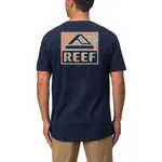 Мужская футболка с рисунком ритма Reef, синий - фото