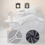 Двустороннее постельное белье Erwin Müller 160694 2-teilig, 155x1x220 см цвет anthrazit-silber - фото 3