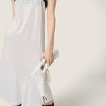 Джерси платье MIU MIU, белый - фото 5