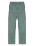 Брюки с двойным коленом Carhartt WIP, зеленый - фото