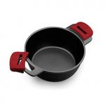 Форма для запекания со стеклянной крышкой BRA Premiere A4105: Ø 24 см, черный - фото 7